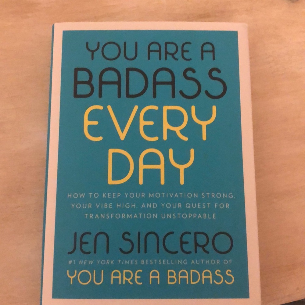 You Are A Badass Everyday Book!